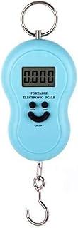 Portable Scale LCD Display Digital Hanging Luggage Fishing Hook Scale Battery Powered Light Blue Mini Scale Kitchen Scales Tool - Amazon Egypt Deals