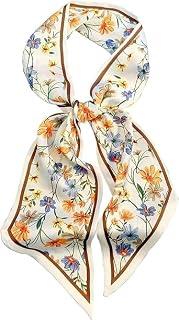 Head Scarf Hair Neck Scarves For Women Purse Bag Scarfs For Handbags Silky Long Thin Satin Headscarf Fashion