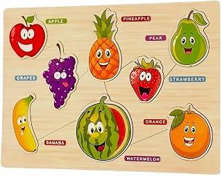 Wooden Puzzle for Kids Multicolor (Fruit)