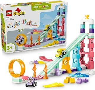 ليغو DUPLO منحدرات إبداعية ٣ في ١ مع مركبات 10478