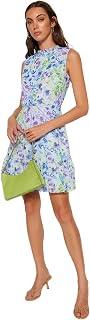 Trendyol Women Floral A-line Ruffle Lined Mini Woven Dress TWOSS20EL0681 Dress (pack of 1)