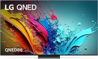 عرض حصري على 65 Inch LG QNED AI QNED86 4K Smart TV AI Magic remote HDR10 webOS24 (2024) - 65QNED86T6A - عروض أمازون مصر