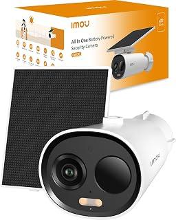 Exclusive Deal on Imou 5MP Solar Outdoor Camera for Home, All-in-One CCTV Camera with Solar Panel/Wifi6/Night Vision/AI Human Vehicle Detection/Two-Way Talk/ IP66, 3K Cell 3C AIO Security Surveillance Camera - Amazon KSA Deals