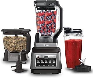 عرض حصري على Ninja Professional Plus Kitchen System BN801, 1200W Blender with Auto-iQ, Food Processor, Black/Grey - عروض أمازون مصر