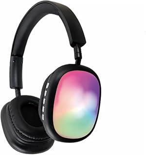Wireless Bluetooth Over-Ear Headphones with Smart Touch Display, Hi-Fi Stereo Sound, Built-in Microphone, Long Battery Life, TF Card & AUX Support, Compatible with Android, iPhone, PC & Tablets