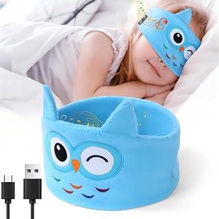 Kids Sleep Headband Wireless Bluetooth Headphones, Soft Over-Ear Headband with HD Stereo Speakers, Unique Gifts Cool Gadgets for Sleeping Workout Boy Gifts, Wireless Head-band Headphones (Bird)