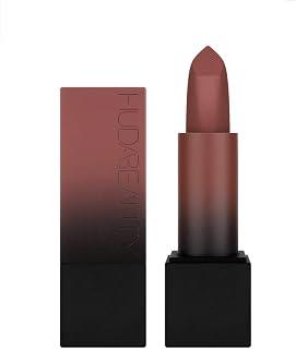 HUDA BEAUTY Power Bullet Matte Lipstick - Graduation Day - a commanding vintage rose (warm toned)