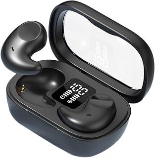 Invisible Sleep Earbuds Noise Cancelling Headphones Bluetooth 5.4 Headset for Side Sleepers Small Ears Discreet Tiny Earphones for Sleeping Sport Black