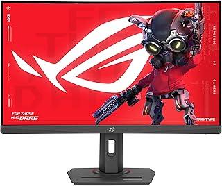 عرض حصري على ASUS ROG Strix XG27WCMS USB Type-C Gaming Monitor – 27-inch 2560x1440,Curved, 280Hz (Overclock),1ms (GTG),Extreme Low Motion Blur Sync,USB Type-C, FreeSync Premium,DisplayWidget Center,tripod socket - عروض أمازون مصر