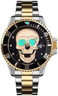 عرض حصري على Quartz Watches Men's Quartz Watch Men Creative Watches Stainless Steel Male Clock Waterproof Wristwatch - عروض أمازون السعودية