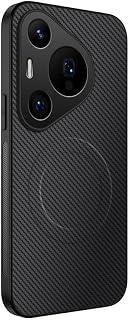 عرض حصري على Magnetic for HUAWEI Pura 90s Pro Case, Slim Thin Carbon Fiber Texture Shockproof with Anti-Fingerprint Military Grade Protection Phone Cover - عروض أمازون السعودية