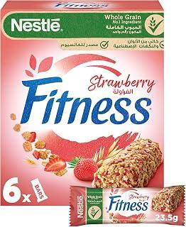 FITNESS Nestle Strawberry Breakfast Cereal Bar 23.5g (6 Bars)