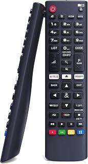 Universal Remote Control for LG Smart TV - Compatible With OLED LCD LED HDTV 3D 4K Models AKB75095308 AKB75095307 AKB7415324 - With Shortcut Buttons