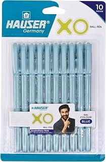 Hauser Germany XO Ball Pen Blue (Pack of 10 Pens)