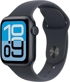 Exclusive Deal on Apple Watch SE 3 GPS + Cellular 40mm Smartwatch with Midnight Aluminium Case with Midnight Sport Band M/L. Fitness and Sleep Trackers, Heart Rate Monitor, Always-On Display, Water Resistant - Amazon KSA Deals