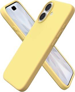 ORNARTO Silicone Case for iPhone 17 6.3 Inch - Light Yellow - Amazon Egypt Deals
