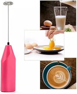 Electric Egg Beater DIY Cake Tool Kitchen Food Mixer-Home Appliances Mixers Chocolate Egg Coffee Beater Electric Whisk Ware |Latte Stirrer(Pink)
