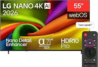 LG 55NU840B6LA 55 inch NANO 4K AI NU84 Smart TV AI Magic remote WebOS26 [2026]