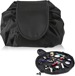 Exclusive Deal on Drawstring Makeup Bag, Drawstring Make Up Bag, Drawstring Makeup Bags for Women, Large Capacity Travel Draw String Makeup Organiser Bag Portable Magic Cosmetic Pouch Personalised Gifts - Amazon Egypt Deals