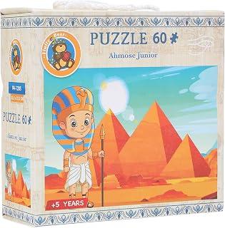 Fluffy Bear Ahmose Junior Puzzle 60-Pieces boy toys, girl toys, birthday gift, Christmas gift, growth, fun, for kids.
