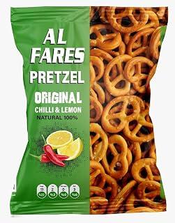 Al Fares Original Chili and Lemon Flavor Pretzel 120 g