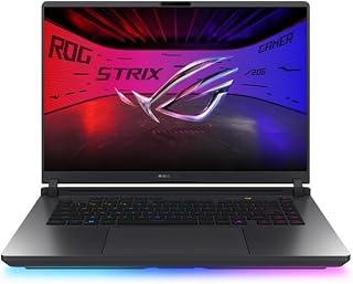 ROG Strix G16" Inch FHD +165Hz (G615JMR-RV022W) Intel Core i7 Processor 14650HX (16-Core) Nvidia RTX5060 (8GB DDR7), 16GB RAM DDR5, 1TB PCIe 4.0 NVMe, Ar-En 4-Zone RGB Key, FHD Cam,W11,Gray,2.65KG