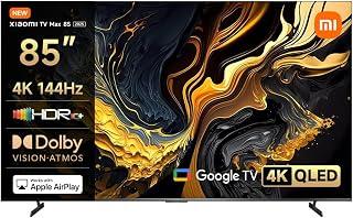 عرض حصري على Xiaomi TV Max 85 2025 | Ultra-large 4K display | Quantum Dot display | 144Hz refresh rate, Dolby Vision®, Dolby Atmos®¹ | AI processor | Google TV™³ - عروض أمازون مصر
