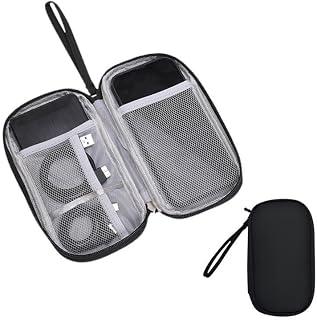 عرض حصري على Tazweeq Travel Cord Organizer Case, Black Single Layer Cable Storage Pouch, Durable Electronic Accessories Storage Bag for Cord, Charger, Phone, Earphone, USB, Hard Drive, Travel Gadget Carry Bag - عروض أمازون السعودية
