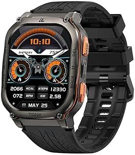 Exclusive Deal on Kospet Smart Watch Series Tank M3 Ultra GPS 49mm Bluetooth Calling IP69K Waterproof 170+ Sport modes - Black - Amazon KSA Deals