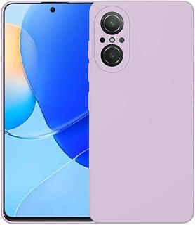 عرض حصري على Compatible with Huawei Nova 9 Se Case Cover Silicone,Soft Microfiber Lining Full Body Protective,Scratch-Resistant Shockproof for Huawei Nova 9 Se Cover Case Purple - عروض أمازون السعودية
