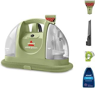 عرض حصري على BISSELL Little Green, Upholstery Water Vacuum, Wash Vacuum Cleaner for Everyday Stains and Dirt, Liquid Cleaner for Carpets, Upholstery, Sofa, Car &amp; More, 340W Powerful Motor, 4098N - عروض أمازون السعودية