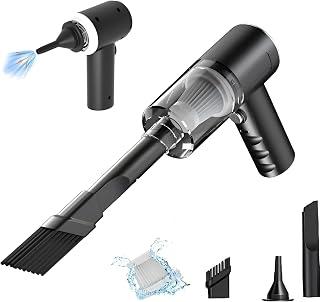 3 in 1 Rechargeable Cordless Vacuum Cleaner (Suction and Repellent) for Car, Home, Office, PC Cleaning - Portable Lightweight 120W