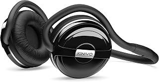 Kinivo BTH240 Bluetooth Headphones (Black, On-Ear, Wireless Music, Hands-Free Calling, Built-in Mic, Foldable, Travel Bag)