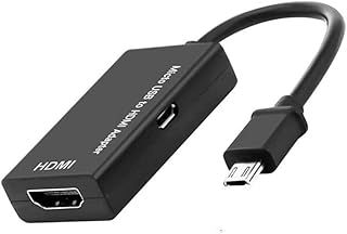 Exclusive Deal on Aookay MHL Micro USB to HDMI 1080P MHL HDTV Cable Micro USB 2.0 to HDMI Adapter for Android Phone Supports Video - Amazon KSA Deals