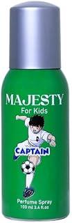 Kaline Perfume spray bottle Captain With Fruity Scent, 100 ml - black blue