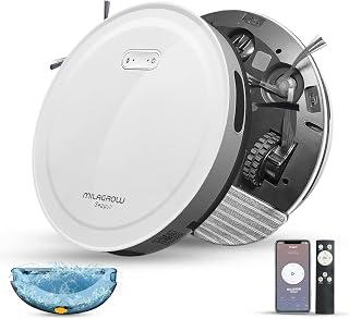Milagrow Seagull Agua 1500 Pa Full Wet &amp; Dry Robotic Vacuum Cleaner with 3 Cleaning Modes, White - Amazon Egypt Deals