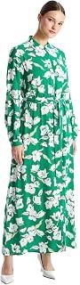 LC WAIKIKI Patterned Long Sleeve Women's Shirt Dress