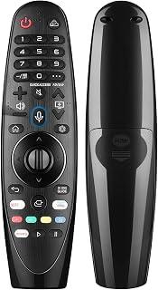 Universal Remote Control for All LG Smart TV, LG Remote Control for Smart TV OLED LCD LED HDTV 3D 4K Smart TVs with Netflix Amazon Shortcut Buttons (for LG AN-MR20GA Voice Magic Remote)