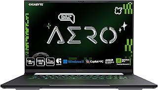 جيجابايت - ايرو X16-165Hz 2560x1600 WQXGA - انفيديا جيفورس RTX 5060 - AMD رايزن 7 AI 350-1TB SSD مع 16 GB DDR5 RAM - ويندوز 11 هوم ايرو X16 1VH93USC94AH