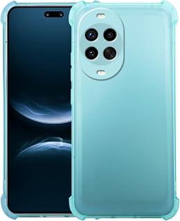 Compatible with Huawei Nova 14 Pro Case Cover,Reinforced Corners,Soft Flexible TPU,Anti-Scratch & Drop Protection Cover Case for Huawei Nova 14 Pro Clear Green