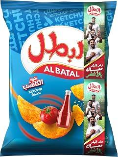 Al Batal Ketchup Flavor Potato Chips, 110 g