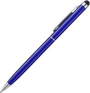 Stylus Pen (2in1) Classic Style Desktop Writing and Drawing Freely On All Monitors Tablet and All Phone Screens Compatible with iPhone, Samsung, Huawei, Honor etc(Blue)