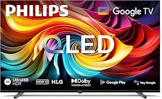 عرض حصري على PHILIPS 4K PREMIUM QLED 75 INCH TV 75PQT8530/56, DOLBY VISION, DOLBY ATMOS, GOOGLE VOICE ASSIST, 2025 MODEL - عروض أمازون مصر