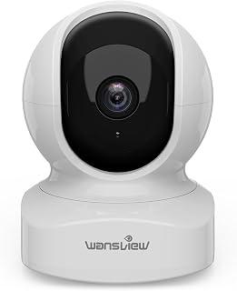 Exclusive Deal on wansview Home Security Camera, Baby Camera,1080P HD Wireless WiFi Camera for Pet/Nanny, Motion Alerts, 2 Way Audio, Night Vision, Compatible with Alexa Echo Show, with TF Card Slot and Cloud - Amazon KSA Deals