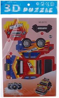 3A Ms-2611I-A Foam Race Factory 3D Puzzle Toy For Kids - 8-10 Years Multi Color