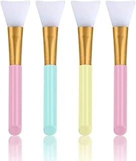 Scent House Silicone Flexible Facial Brushes for The Skincare Products/Body Lotion - Set of 4 Pieces - Amazon Egypt Deals