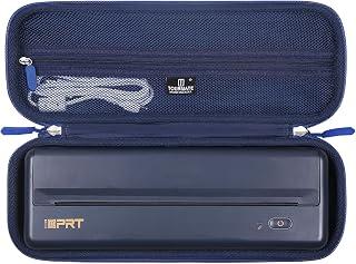 Tourmate Hard Case applicable iDPRT Portable Wireless Printer,Travel Case for Bluetooth Inkless Printer for Travel/Home, Storage Case (Only Case) (Dark Blue)
