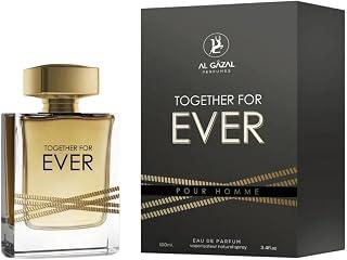 Al Gazal Together Forever Pour Homme Eau de Parfum for Men – 100ml | Vanilla Amber Woody Fragrance