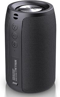 عرض حصري على ZEALOT Portable Bluetooth Speakers, Wireless Speaker, S32 Samll Outdoor Speaker, Waterproof IPX5, Stereo Pairing/Bass/USB/MIC/TF Card/AUX for Home Outdoor Travel, Gift for Men, Kids -Black - عروض أمازون السعودية