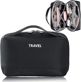 عرض حصري على Water-Resistant Electronic Organizer Bag for Tech Accessories, Travel Pouch for Chargers, Cables, Power Banks, Hard Drives, Memory Cards, Portable Electronics Storage Case (Black, 24 x 15 x 11 cm) - عروض أمازون السعودية